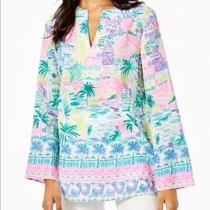 Lilly Pulitzer ocean cove tunic private island